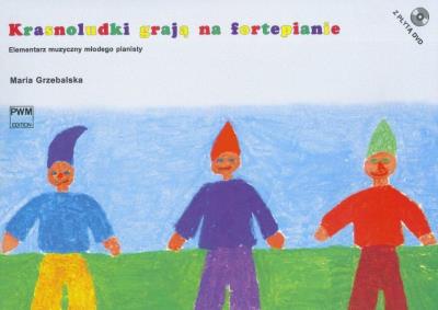 Okładka książki Krasnoludki grają na fortepianie + DVD w.2015 PWM