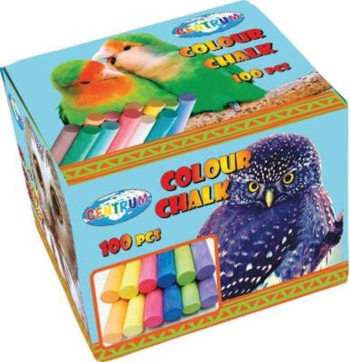 Kreda tablicowa kolorowa 100szt 80373. Wydawca: Centrum. SmakLiter.pl Opakowanie Kreda tablicowa kolorowa 100szt 80373