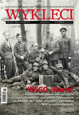 Okładka książki Kwartalnik Wyklęci nr 3(15)/2019