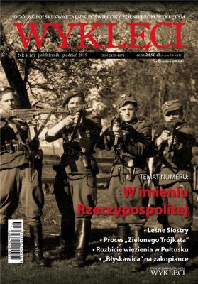 Okładka książki Kwartalnik Wyklęci nr 4(16)/2019
