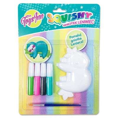 Opakowanie LENIWIEC SQUISHY DO MALOWANIA