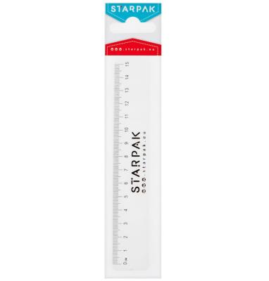 Opakowanie Linijka 15cm plastikowa