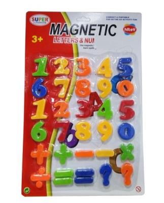 Opakowanie Literki Cyferki magnetyczne