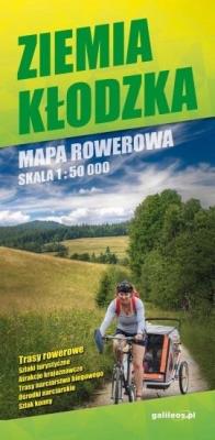 Okładka książki Mapa rowerowa - Ziemia Kłodzka 1:50 000