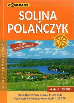 Okładka książki Mapa turystyczna - Solina Polńczyk 1:25 000