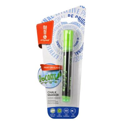 Marker kredowy neon zielony MemoBe. Wydawca: MemoBe. SmakLiter.pl Opakowanie Marker kredowy neon zielony MemoBe