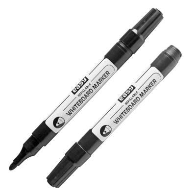 Opakowanie Marker suchościeralny czarny (12szt) EASY