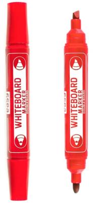 Opakowanie Marker suchościeralny dwustronny czerwony (12szt)