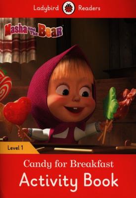 Opakowanie Masha and the Bear: Candy for Breakfast Activity Book - Ladybird Readers Level 1