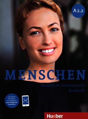 Menschen A2/2 Kursbuch. Autor: Habersack Charlotte, Pude Angela, Specht Franz. SmakLiter.pl Okładka książki Menschen A2/2 Kursbuch