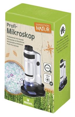 Mikroskop. Wydawca: Moses. SmakLiter.pl Opakowanie Mikroskop