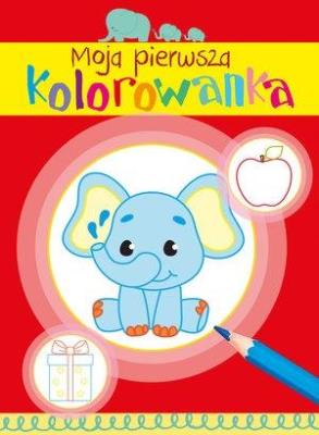 Okładka książki Moja pierwsza kolorowanka
