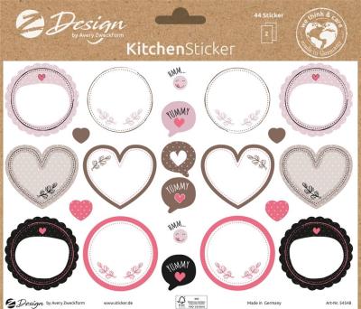 Opakowanie Naklejki do kuchni - Oznaczanie