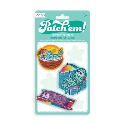 Opakowanie Naprasowanki Patch Em - Śpiące Leniwce