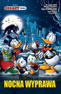 Okładka książki NOCNA WYPRAWA GIGANT POLECA TOM 218