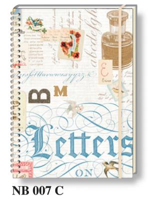 Opakowanie Notatnik ozdobny A5 koło BR (NB 007C)