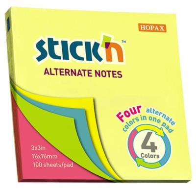 Opakowanie Notes samoprzylepny 4 kolory Neon MAPED