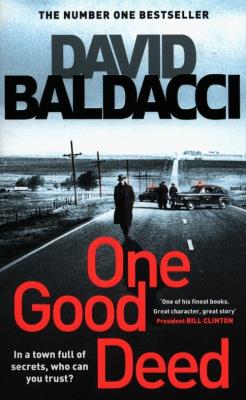 One Good Deed. Autor: David Baldacci. SmakLiter.pl Okładka książki One Good Deed