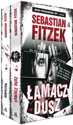 PAKIET ŁAMACZ DUSZ / ODPRYSK. Autor: Michael Tsokos. Sebastian Fitzek. SmakLiter.pl Okładka książki PAKIET ŁAMACZ DUSZ / ODPRYSK