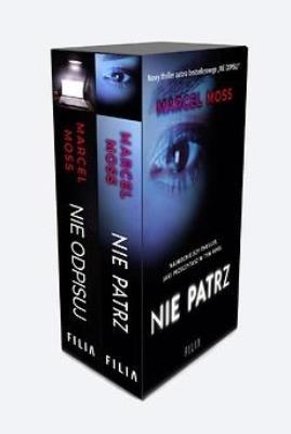 Pakiet: Nie odpisuj / Nie patrz. Autor: MARCEL MOSS. SmakLiter.pl Okładka książki Pakiet: Nie odpisuj / Nie patrz