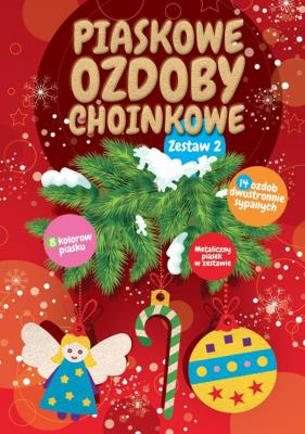 Okładka książki Piaskowe ozdoby choinkowe. Zestaw 2