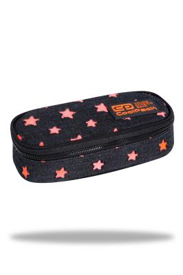 Opakowanie Piórnik coolpack campus denim orange stars