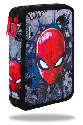Opakowanie Piórnik coolpack disney podwójny z wyposażeniem jumper xl spiderman black