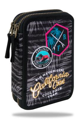 Opakowanie Piórnik coolpack podwójny z wyposażeneim jumper 2 grey