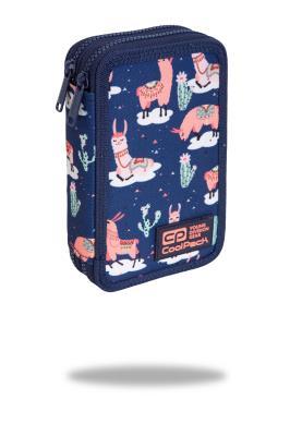 Opakowanie Piórnik coolpack podwójny z wyposażeneim jumper 2 llamas