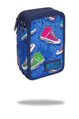 Opakowanie Piórnik coolpack potrójny z wyposażeniem jumper 3 twist