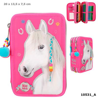 Opakowanie Piórnik z wyposażeniem Miss Melody 10531A