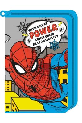 Opakowanie Piórnik z wyposażeniem na 1 zamek Spider Man