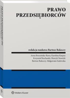 Okładka książki Prawo przedsiębiorców