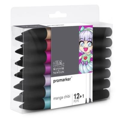 Opakowanie PROMARKER 12+1 MANGA CHIBI