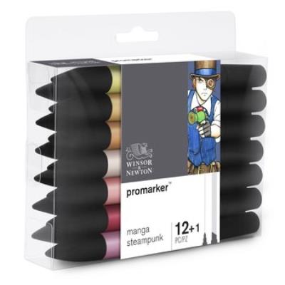 Opakowanie PROMARKER 12+1 MANGA STEAMPUNK