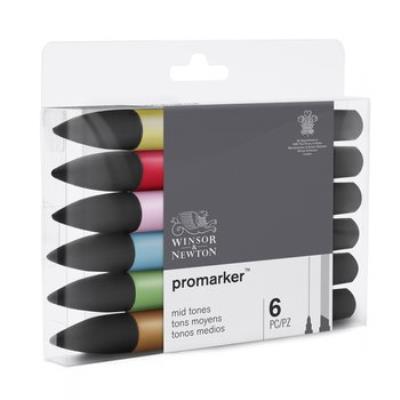 Opakowanie PROMARKER 6 MID TONES