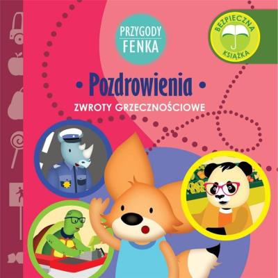 Przygody Fenka. Pozdrowienia. Autor: DOMINIKA GAŁKA. SmakLiter.pl Okładka książki Przygody Fenka. Pozdrowienia