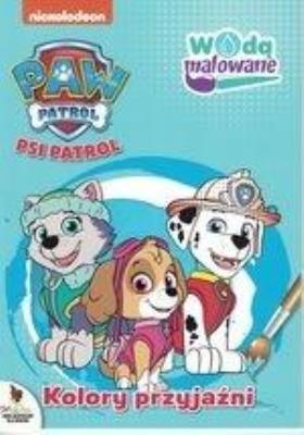 Okładka książki Psi Patrol. Wodą malowane 4 Kolory przyjaźni