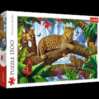 Opakowanie Puzzle 1500 Odpoczynek wśród drzew TREFL