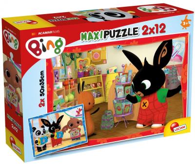 Opakowanie Puzzle Bing  W Szkole 2x12