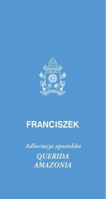 Querida Amazonia. Autor: Franciszek. SmakLiter.pl Okładka książki Querida Amazonia