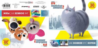 Sekretne życie zwierząt 2. Jak dobrze być kotem/Jak dobrze być psem. Autor: Opracowanie zbiorowe. SmakLiter.pl Okładka książki Sekretne życie zwierząt 2. Jak dobrze być kotem/Jak dobrze być psem