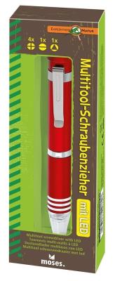 Śrubokręt Led w kształcie długopisu MIX. Wydawca: Moses. SmakLiter.pl Opakowanie Śrubokręt Led w kształcie długopisu MIX