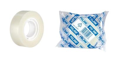 Opakowanie Taśma samoprzylepna krystaliczna 19mm x 33m MILAN