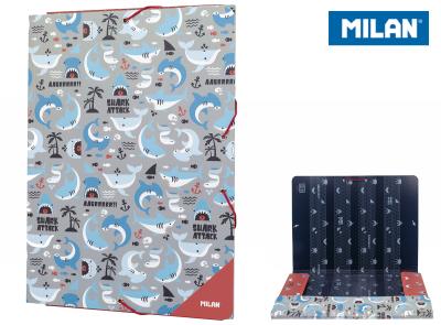 Opakowanie Teczka A4 z gumką Shark Attack MILAN