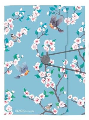 Opakowanie Teczka rysunkowa A4 z gumką Ladylike Birds