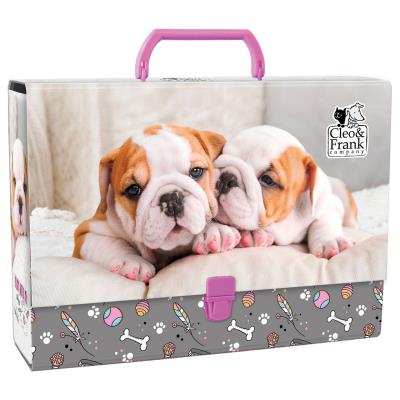 Teczka z rączką gruba 07 Cleo i Frank DERFORM. Wydawca: Derform. SmakLiter.pl Opakowanie Teczka z rączką gruba 07 Cleo i Frank DERFORM