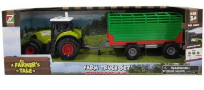 Opakowanie Traktor z przyczepą dzwiękiem i światłem