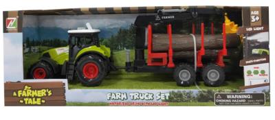 Opakowanie Traktor z przyczepą dzwiękiem i światłem