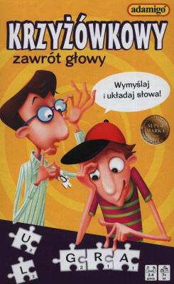 Układanka - Krzyżówkowy zawrót głowy. Wydawca: Adamigo. SmakLiter.pl Opakowanie Układanka - Krzyżówkowy zawrót głowy